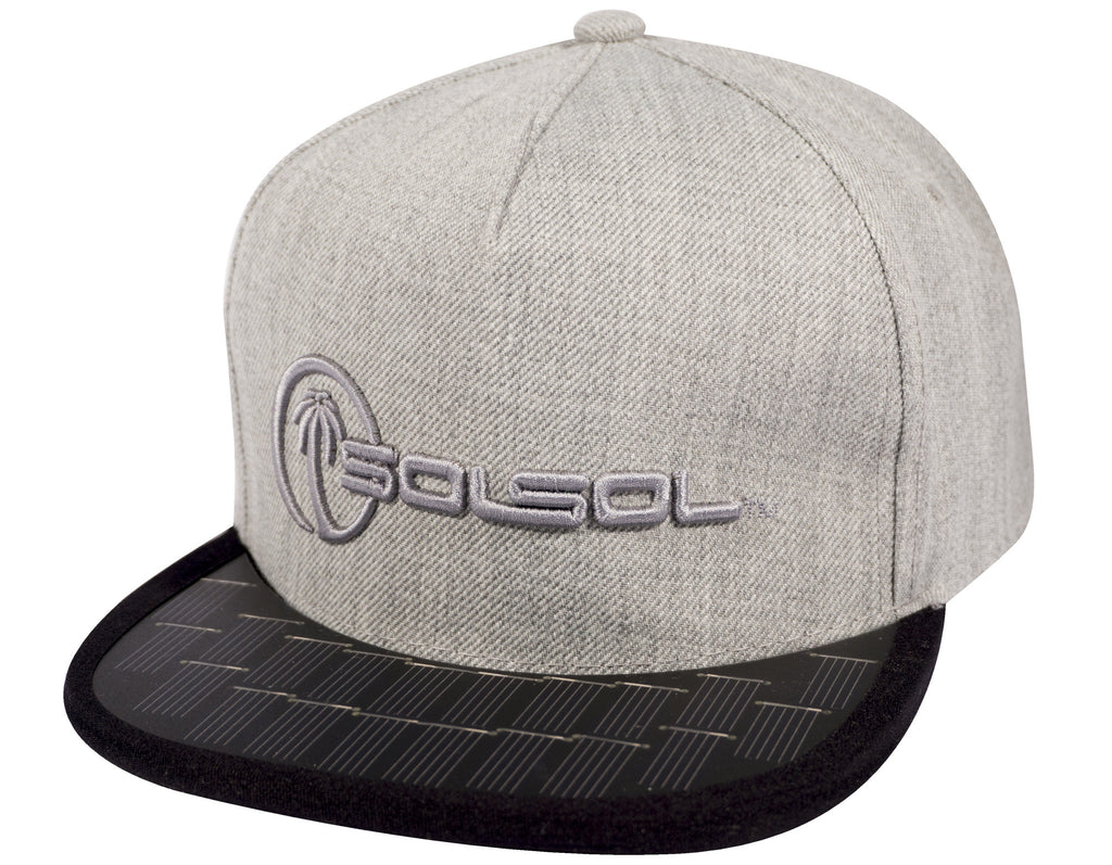 SOLSOL SS101 PowerAid Solar Hat Collection - White